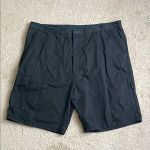 Black Cargo Shorts